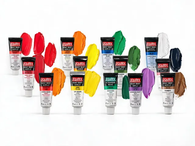 Liquitex heavy body acrylic paint tubes